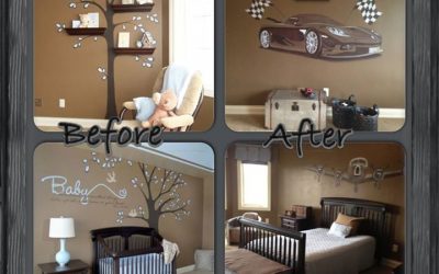 Check out this baby to “big boy” room …